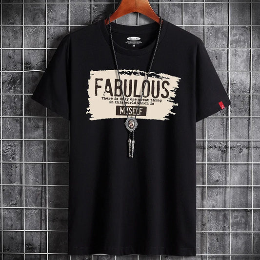 Camiseta manga corta Fabulous 100% algodón alta calidad