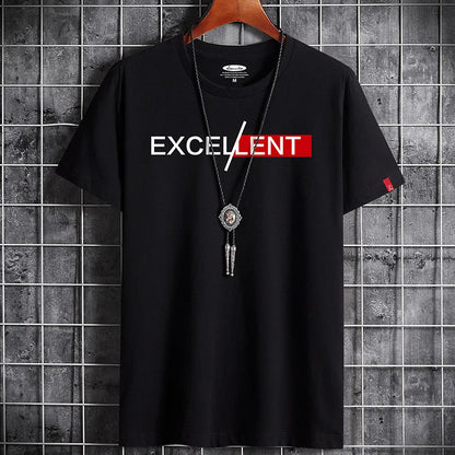 2022 Newest T Shirt for Men Clothing Fitness White Anime O Neck Man T-shirt For Male Oversized S-6XL New Men T-shirts Goth Punk