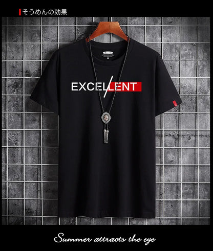 2022 Newest T Shirt for Men Clothing Fitness White Anime O Neck Man T-shirt For Male Oversized S-6XL New Men T-shirts Goth Punk