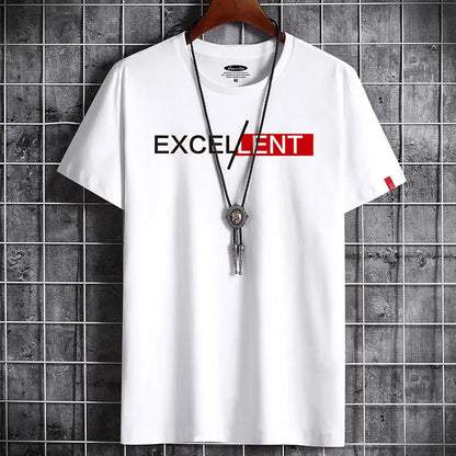 2022 Newest T Shirt for Men Clothing Fitness White Anime O Neck Man T-shirt For Male Oversized S-6XL New Men T-shirts Goth Punk